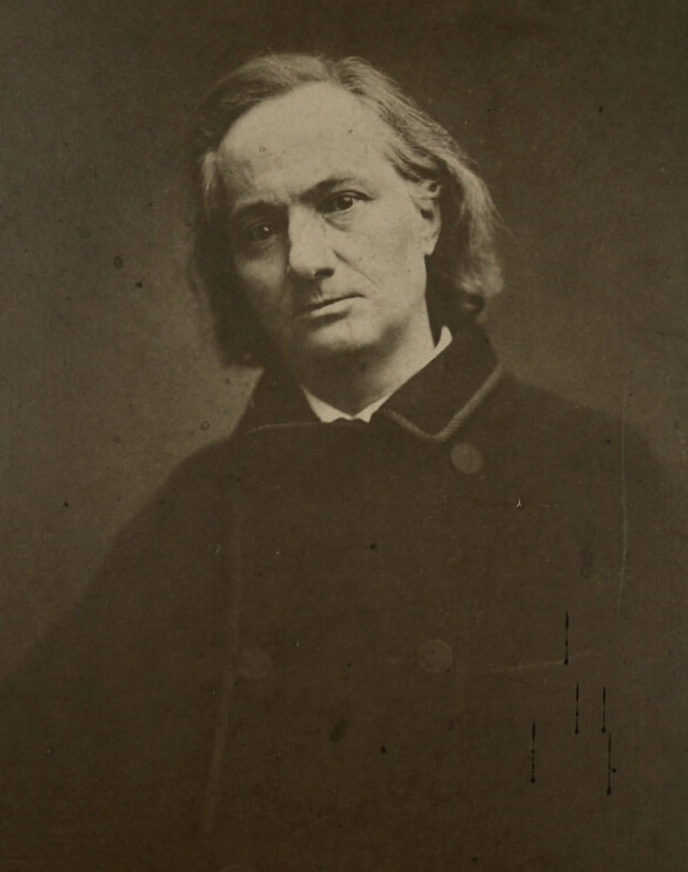 Charles Baudelaire photographie par Carjat 1865