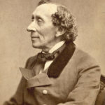 Hans Christian Andersen photographie par Thora Hallager - 1869