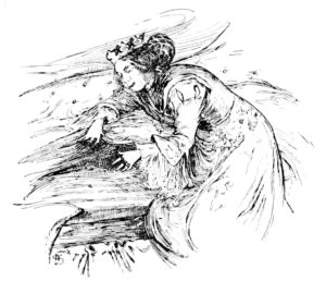 La Princesse au Petit Pois de Hans Christian Andersen illustration par Helen Stratton - 1899