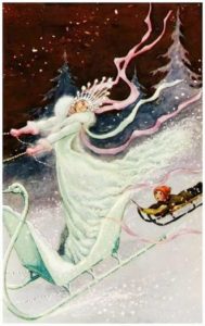 La Reine des Neiges de Hans Christian Andersen illustration par Rudolf Koivu - 1845