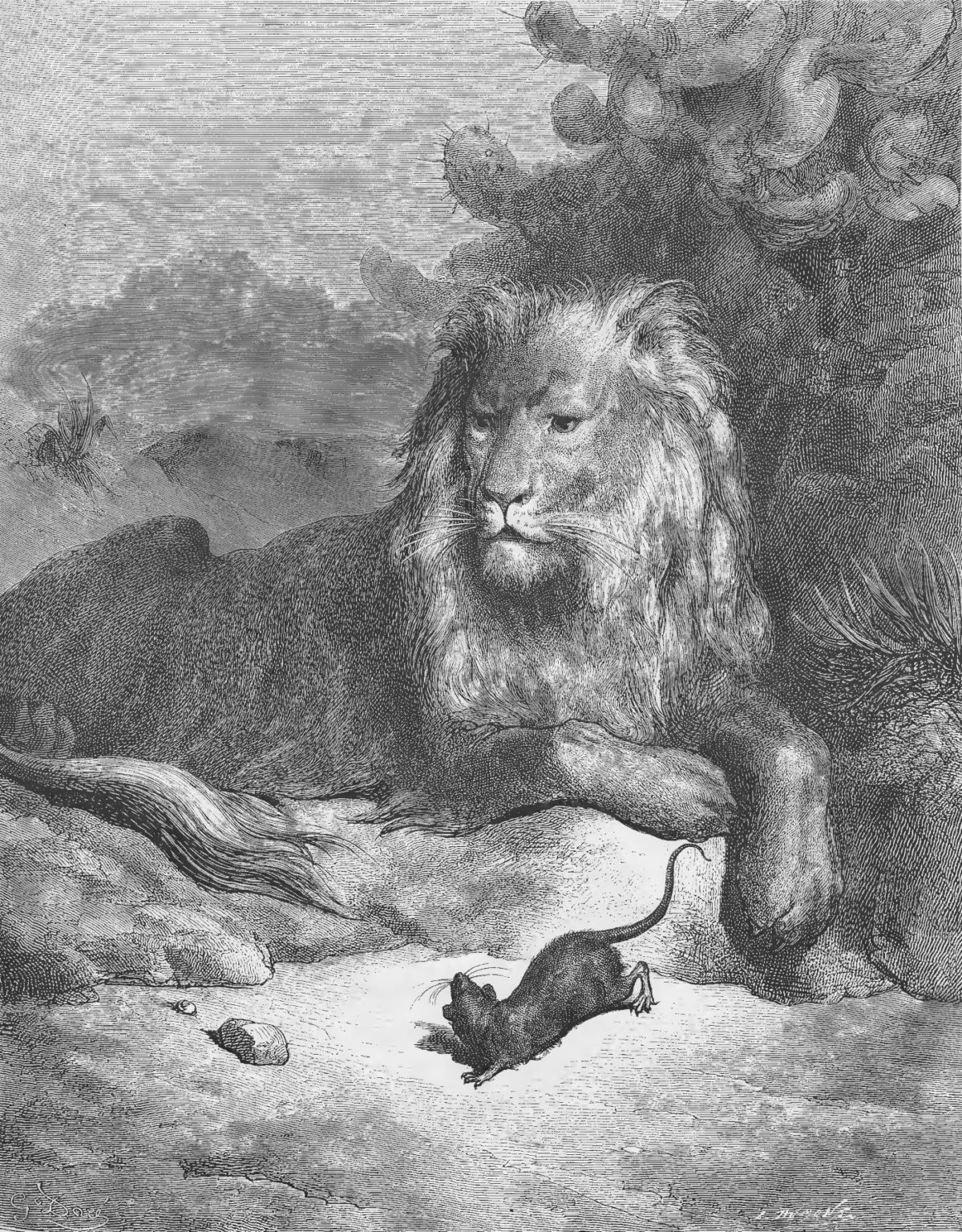 Le Lion Et Le Rat Morale