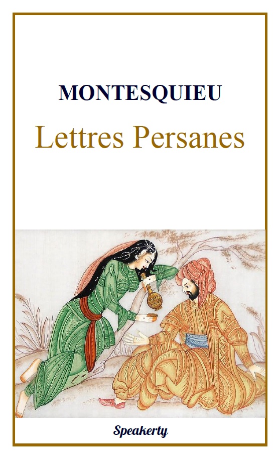 Livre Rare : "Les Lettres Persanes" De Montesquieu - Édition Originale 1740 - Reliure Plein Cuir Doré