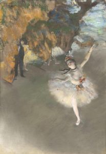 À Celle qui Est Trop Gaie de Charles Baudelaire - Peinture de Degas - Danseuse