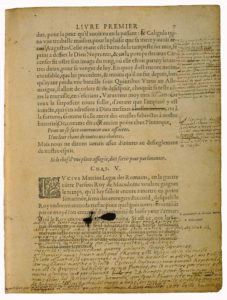 Comme l’ame descharge ses passions sur des objects faux, quand les vrais luy defaillent de Michel de Montaigne - Essais - Livre 1 Chapitre 4 - Édition de Bordeaux - 003