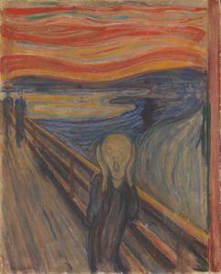 De Profundis Clamavi de Charles Baudelaire - Peinture de Edvard Munch - Le Cri - 1893