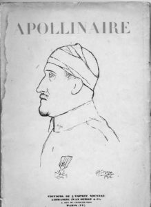 Guillaume Apollinaire - Couverture de la revue L'Esprit Nouveau - 1924
