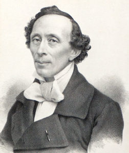 Hans Christian Andersen - Portrait dessiné