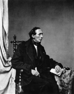 Hans Christian Andersen - Photographie par Franz Hanfstaengl - 1860