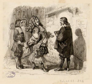 L'Avantage de La Science de Jean de La Fontaine - Illustration de Grandville - 1840
