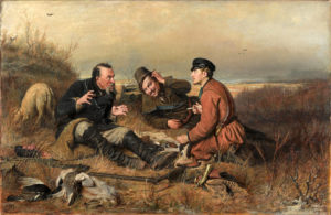 La Bécasse de Guy de Maupassant - Peinture de Vassili Perov - Chasseurs au Repos - 1871