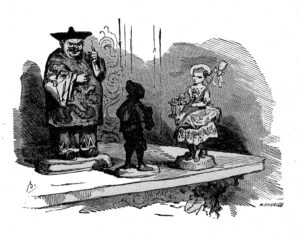 La Bergère et Le Ramoneur de Hans Christian Andersen - Vignette de Bertall