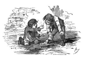La Grosse Aiguille de Hans Christian Andersen - Vignette de Bertall