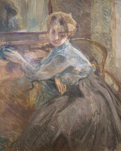 La Flacon de Charles Baudelaire - Peinture de Otto Vautier - Femme au Parfum - 1909