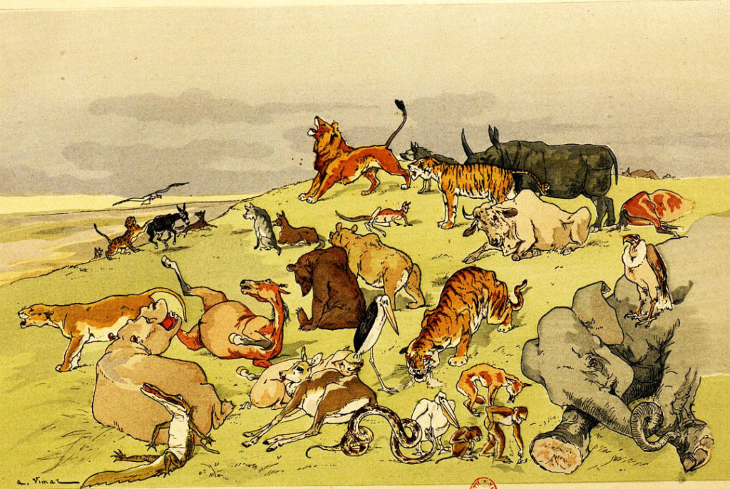 Les Animaux Malades de La Peste Fable de Jean de La Fontaine Fables de La Fontaine Les Animaux Malades de La Peste Fable de Jean de La Fontaine Fables de La Fontaine