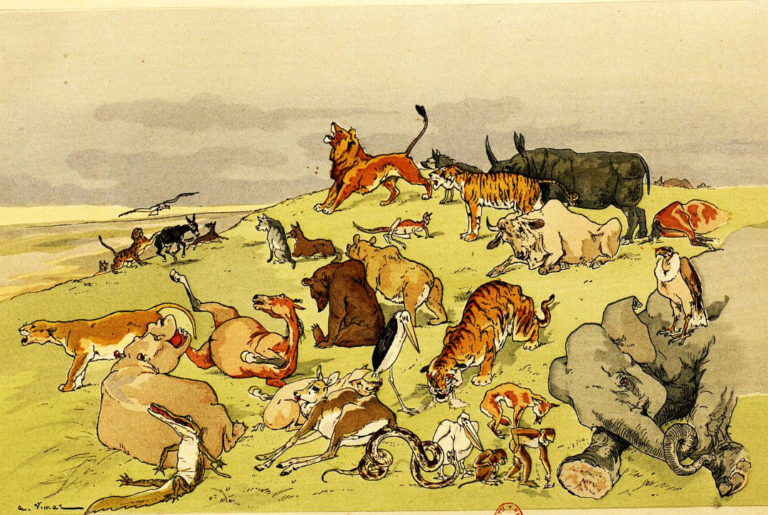 Les Animaux Malades De La Peste Resume Court