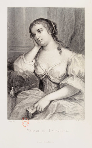 Madame de La Fayette - Dessin