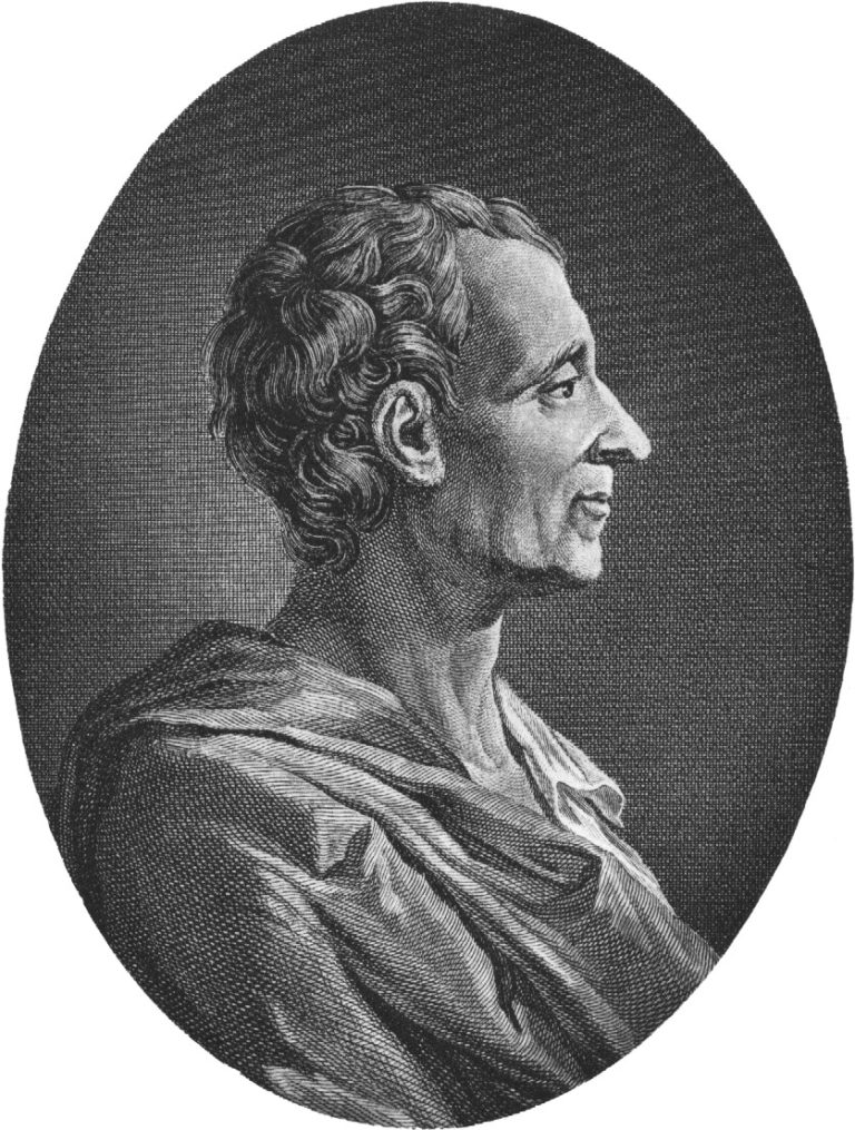 Montesquieu - Dessin