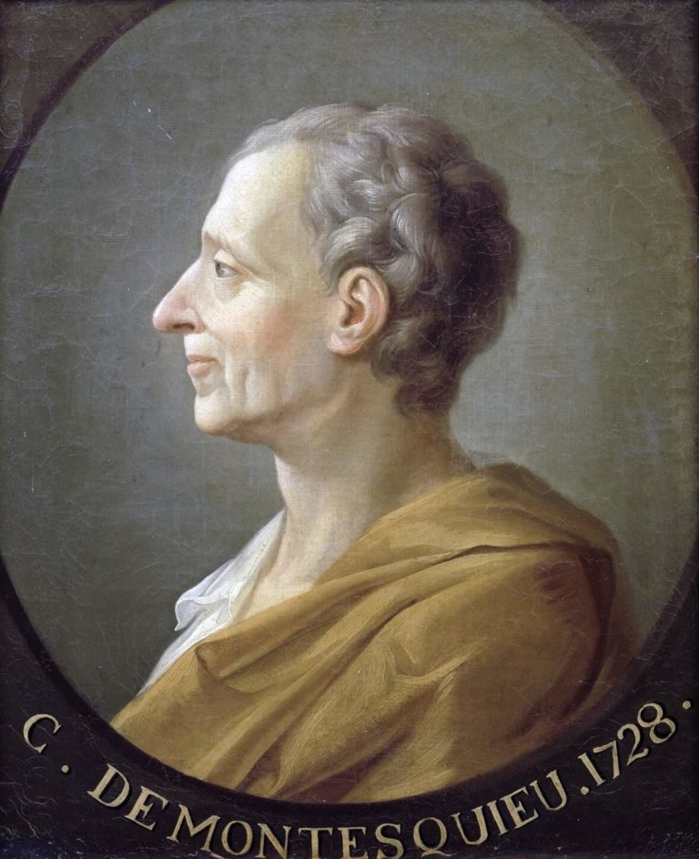 Montesquieu - Peinture de Jacques-Antoine Dassier