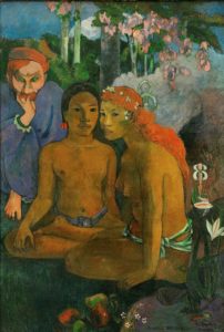 Parfum Exotique de Charles Baudelaire - Peinture par Paul Gauguin - Contes Barbares - 1902