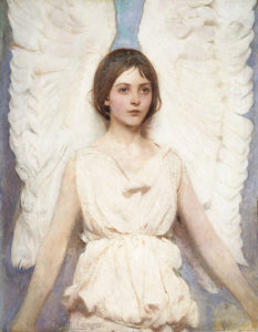 Réversibilité de Charles Baudelaire - Peinture de Abbott Handerson Thayer - Angel - 1887