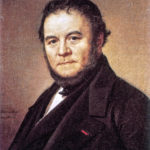 Stendhal - Peinture par Olof Sodermark - Portrait - 1840