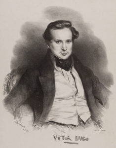 Victor Hugo - Litographie de Achille Devéria - 1829