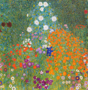 Clotilde de Guillaume Apollinaire - Peinture de Gustav Klimt - Jardin de Campagne - 1907