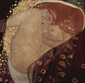 Marizibill de Guillaume Apollinaire dans Alcools - Peinture de Gustav Klimt - Danae - 1908