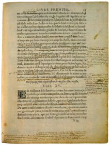 On Est Puny pour S’opiniastrer à une Place sans Raison de Michel de Montaigne - Essais - Livre 1 Chapitre 15 - Édition de Bordeaux - 001