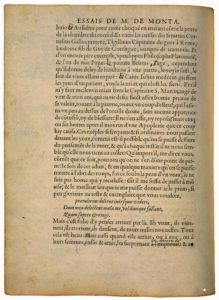 Que Philosopher C’Est Apprendre à Mourir de Michel de Montaigne - Essais - Livre 1 Chapitre 20 - Édition de Bordeaux - 005