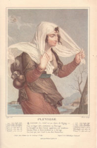 Spleen (Pluviôse irrité...) de Charles Baudelaire - Gravure de Salvatore Tresca d'après Louis Laffitte - 1797