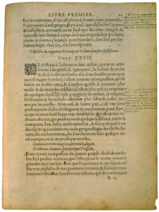 C’Est Folie de Rapporter le Vray et le Faux a Nostre Suffisance de Michel de Montaigne - Essais - Livre 1 Chapitre 27 - Édition de Bordeaux - 001