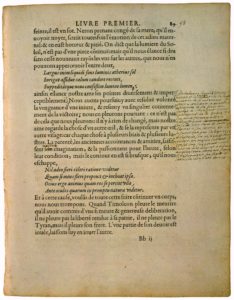 Comme Nous Pleurons et Rions d’une Mesme Chose de Michel de Montaigne - Essais - Livre 1 Chapitre 38 - Édition de Bordeaux - 003