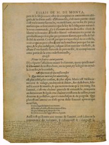 De l’Amitié de Michel de Montaigne - Essais - Livre 1 Chapitre 28 - Édition de Bordeaux - 004