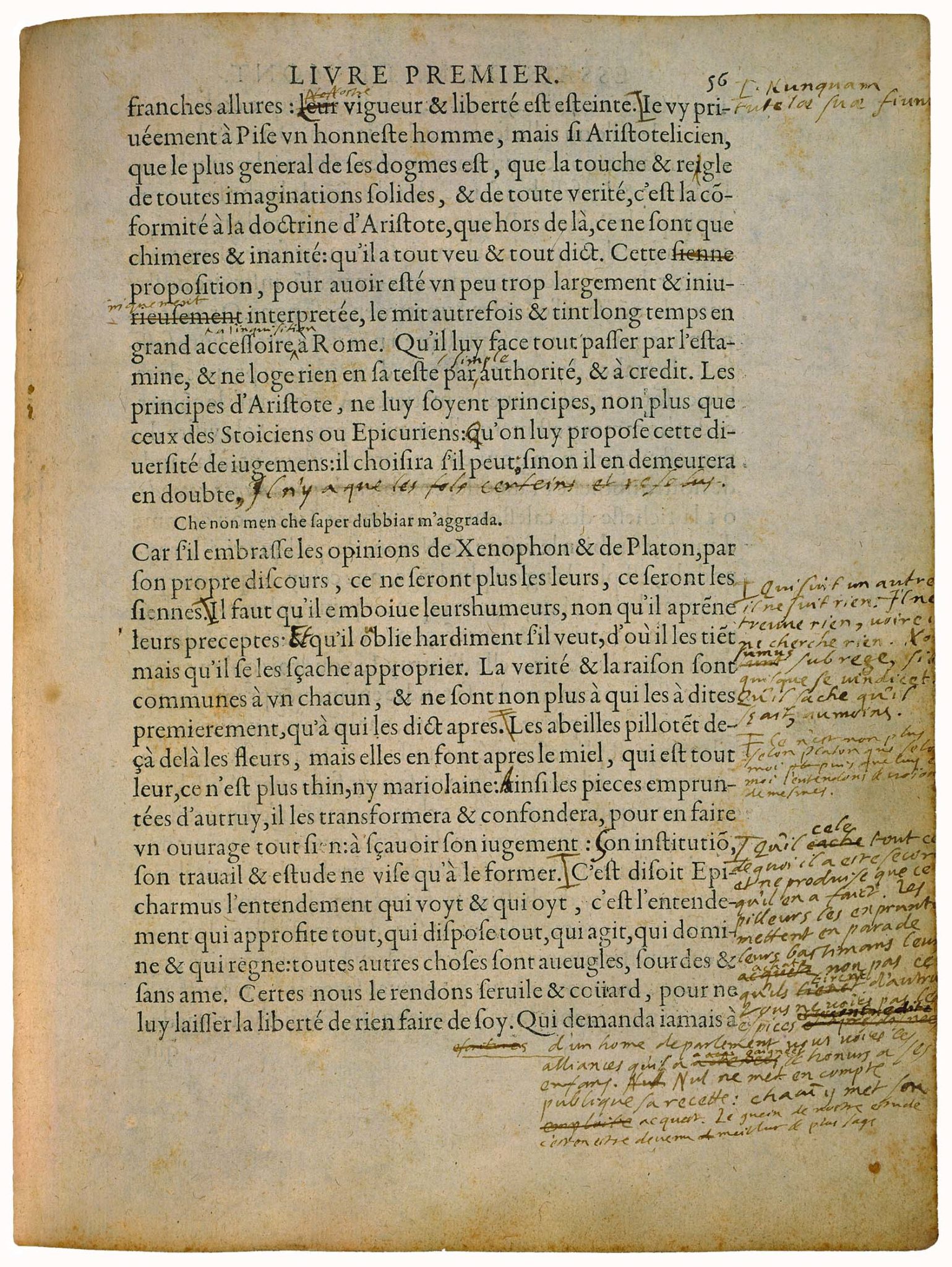 montaigne essais livre 1 chapitre 26 analyse