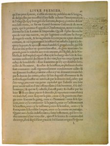 De la Coustume et de ne Changer Aisément une Loy Receue de Michel de Montaigne - Essais - Livre 1 Chapitre 23 - Édition de Bordeaux - 008