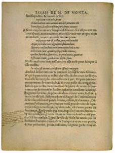 De la Solitude de Michel de Montaigne - Essais - Livre 1 Chapitre 39 - Édition de Bordeaux - 003