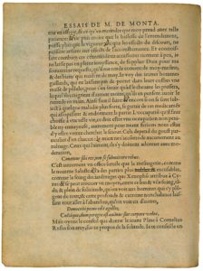 De la Solitude de Michel de Montaigne - Essais - Livre 1 Chapitre 39 - Édition de Bordeaux - 007