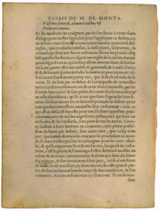 Des Cannibales de Michel de Montaigne - Essais - Livre 1 Chapitre 31 - Édition de Bordeaux - 011