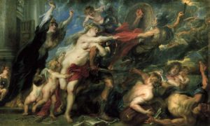 Je Sais Bien qu'Il Est d'Usage... de Victor Hugo dans Les Contemplations - Peinture de Pierre Paul Rubens - Les horreurs de la guerre - 1638