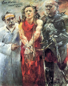 Le Larron de Guillaume Apollinaire dans Alcools - Peinture de Lovis Corinth - Ecce Homo - 1925