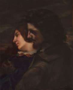 Le Vin des Amants de Charles Baudelaire dans Les Fleurs du Mal - Peinture de Gustave Courbet - Les amants heureux - 1844