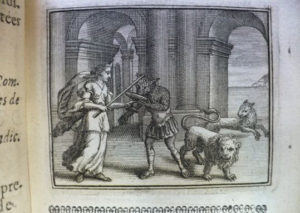 Les Compagnons d'Ulysse de Jean de La Fontaine dans Les Fables - Illustration de François Chauveau - 1688