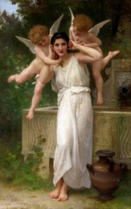 Mes Vers Fuiraient, Doux et Frêles... de Victor Hugo dans Les Contemplations - Peinture de William Bouguereau - Jeunesse - 1893