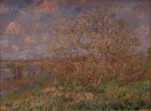 Premier Mai de Victor Hugo dans Les Contemplations - Peinture de Claude Monet - Le Printemps - 1882