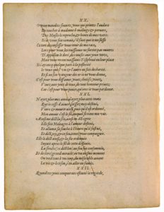 Vingt et neuf sonnets d’Étienne de La Boetie de Michel de Montaigne - Essais - Livre 1 Chapitre 29 - Édition de Bordeaux - 011