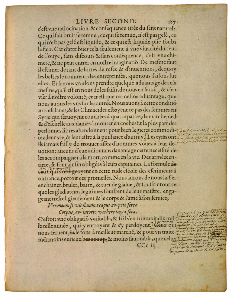 Apologie de Raimond Sebond de Michel de Montaigne - Essais - Livre 2 Chapitre 12 - Édition de Bordeaux - 024