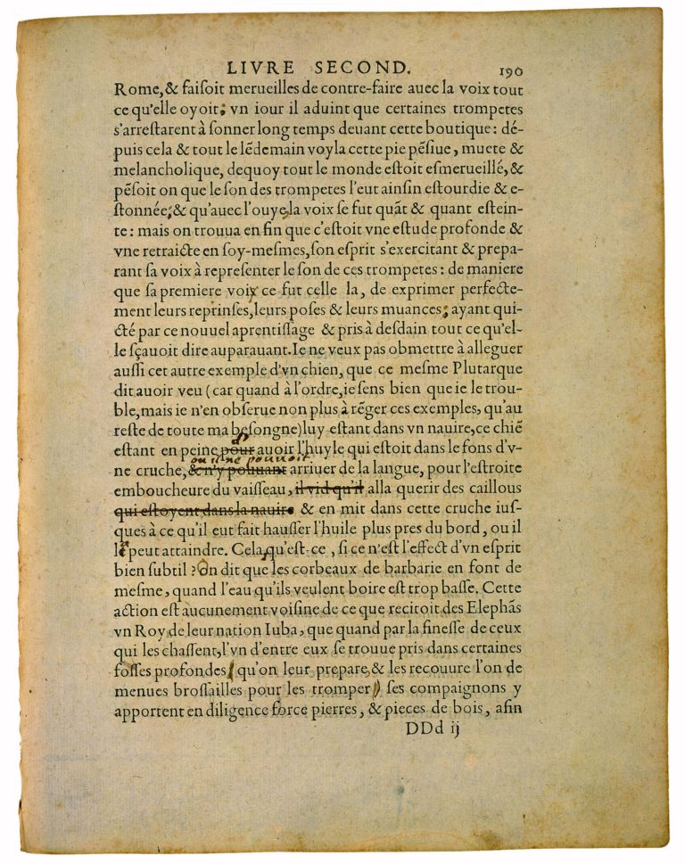 Apologie de Raimond Sebond de Michel de Montaigne - Essais - Livre 2 Chapitre 12 - Édition de Bordeaux - 030