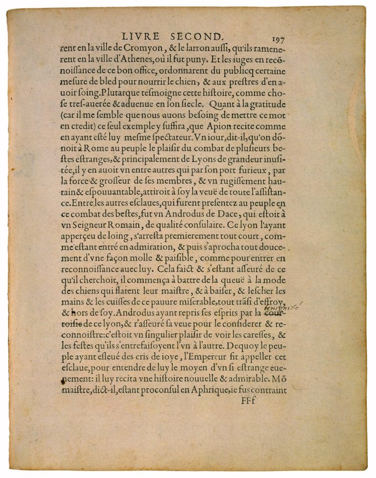 Apologie de Raimond Sebond de Michel de Montaigne - Essais - Livre 2 Chapitre 12 - Édition de Bordeaux - 044