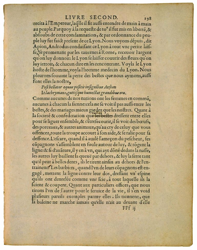 Apologie de Raimond Sebond de Michel de Montaigne - Essais - Livre 2 Chapitre 12 - Édition de Bordeaux - 046